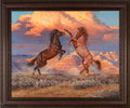 Desert Storm – Framed Giclee Canvas by Hayden Lambson