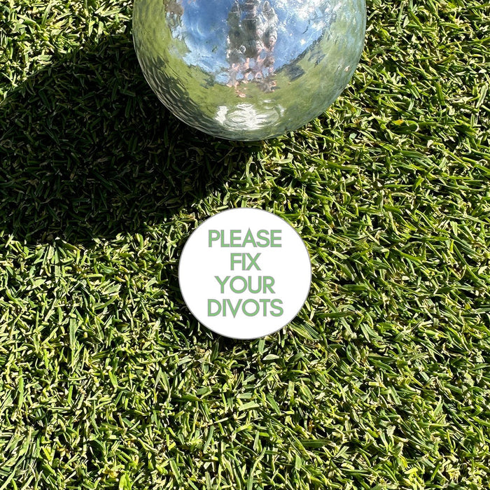 Golf Ball Markers in Don't Be D Golf Ball Marker with Hat Clip by Birdie Girl Golf