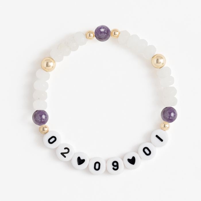 February Bracelet (Amethyst)