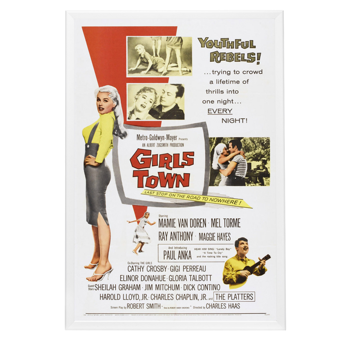 "Girls Town" (1959) Framed Movie Poster