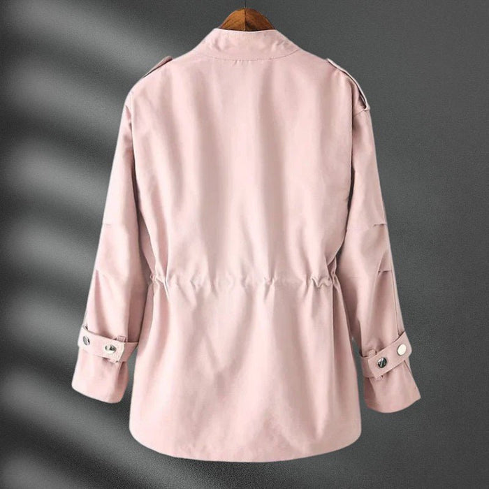 Hannah Waist Slimming Windbreaker  - By Qivii