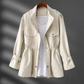 Hannah Waist Slimming Windbreaker  - By Qivii