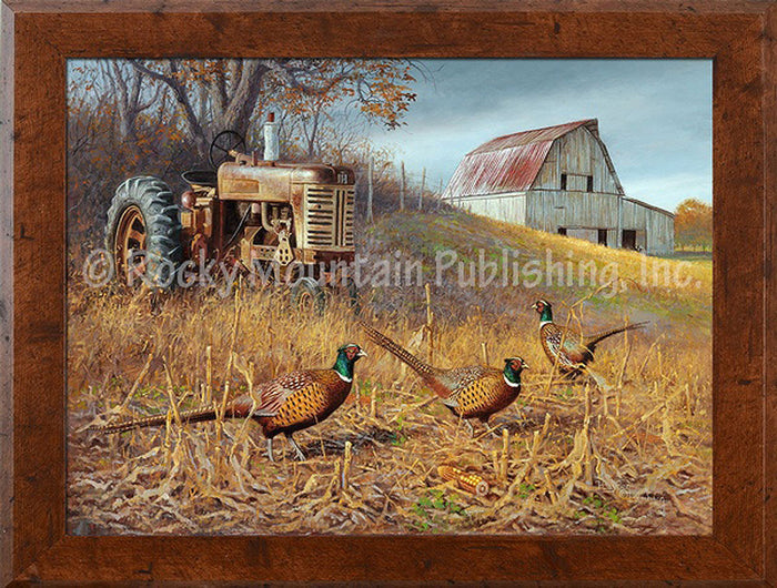 Harvest Bouquet – Framed Giclee Canvas by Hayden Lambson