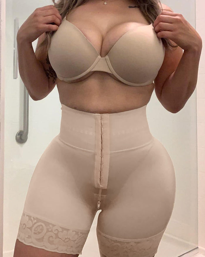 High Quality High Waisted Butt Lifter Fajas Shaping Shorts - By Qivii