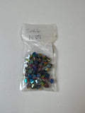 Iridescent Diamond Beads 9g