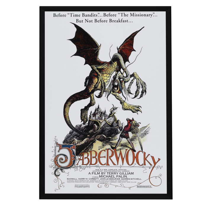 "Jabberwocky" (1977) Framed Movie Poster