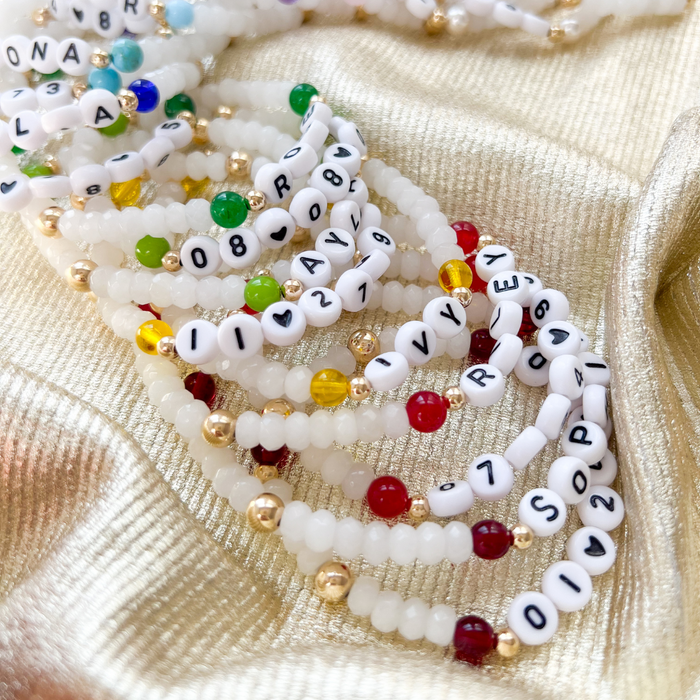 January Bracelet (Garnet)
