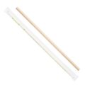 Karat Earth 10.25" Giant Paper Straw, Paper Wrapped - Kraft (1,200 ct)