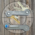 KeyBar - Titanium - Milled Clip - TKB-MTPC