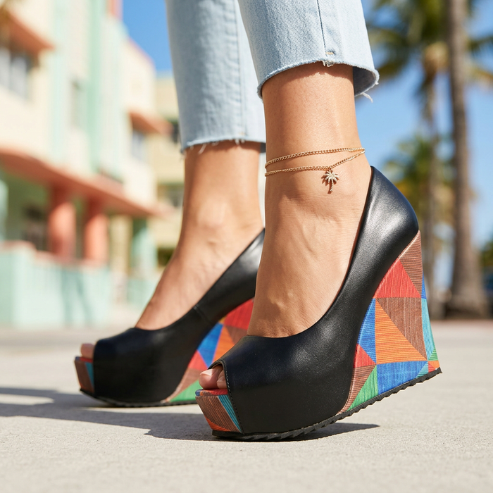 Layla Wedge Sandals