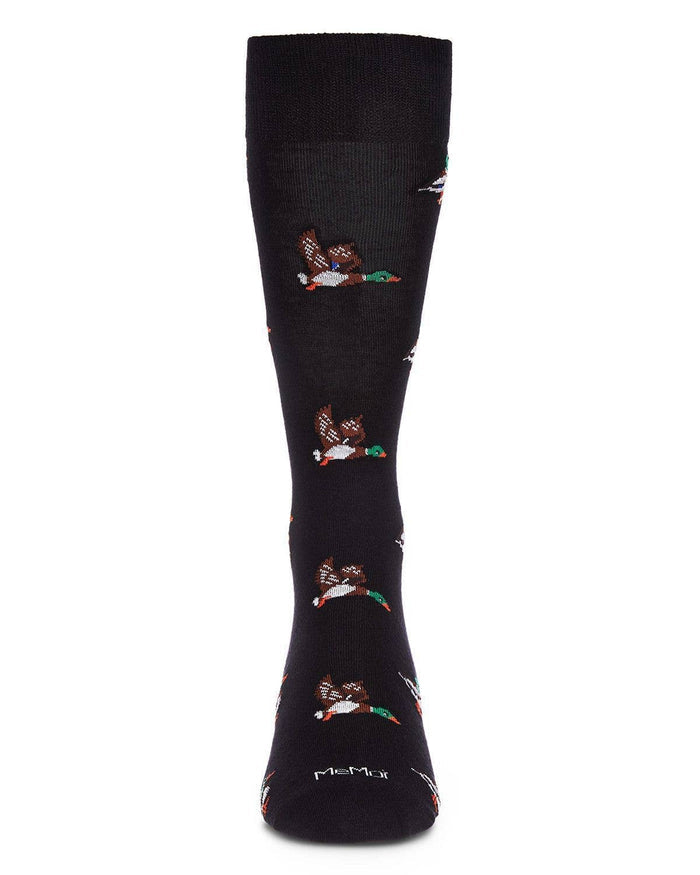MeMoi A Mallard Most Fowl Bamboo Blend Men's Crew Socks - Premium socks from Infinity Classics International Inc. - Just $9! Shop now at Pat's Monograms