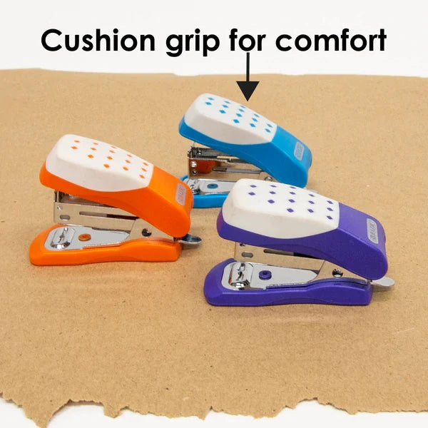 Mini Cushion Grip Standard (26/6) Stapler w/ 500 Ct. Staples Sold in 24 Units