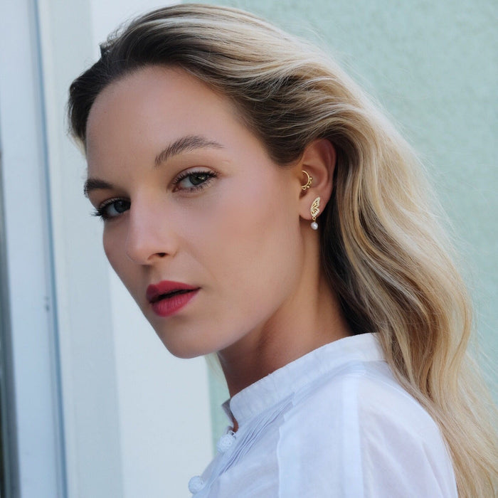 Monarch Single  Earrings-D