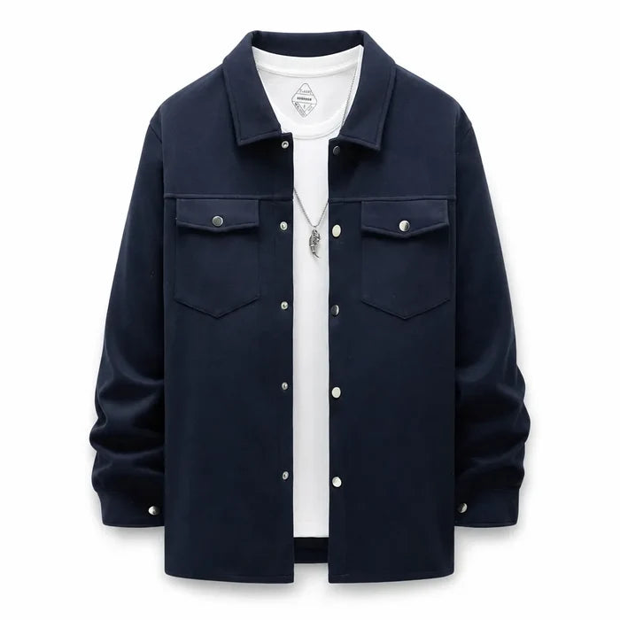 Moses Button-Front Jacket