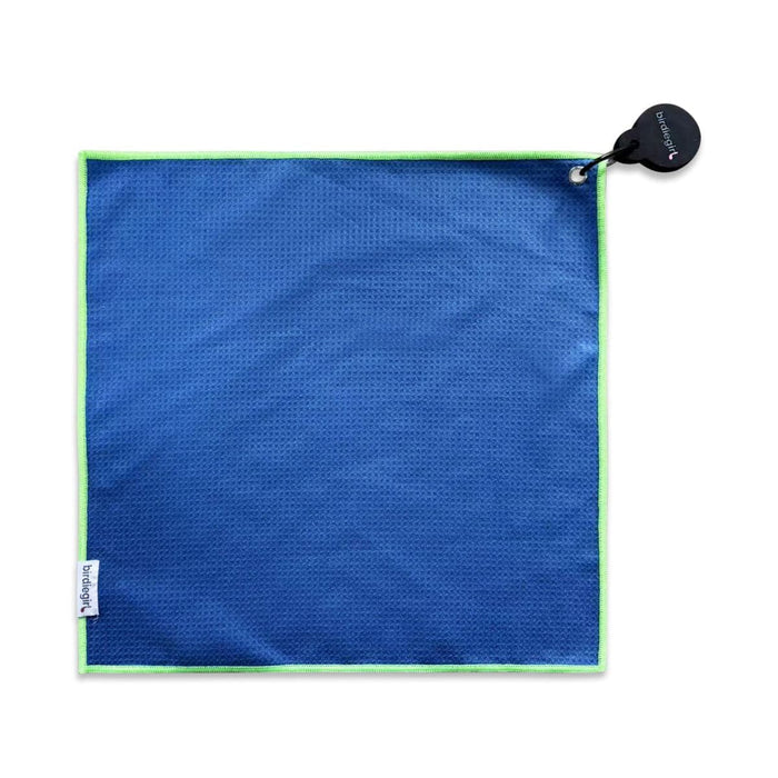 Magnetic Towels in Navy Stripe Magnetic Golf Towel by Birdie Girl Golf