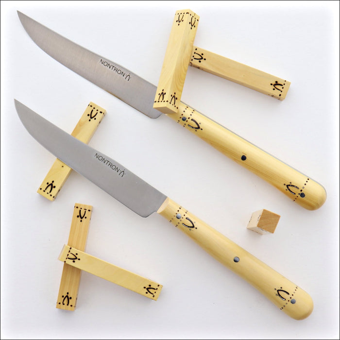 Nontron Genuine Boxwood Knife Rests