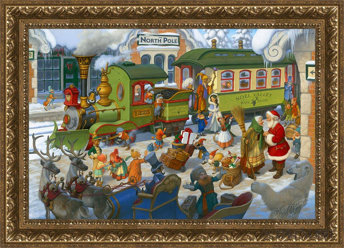 Open Edition Canvas / 30 X 20 / Gold 35 3/4 X 25 3/4