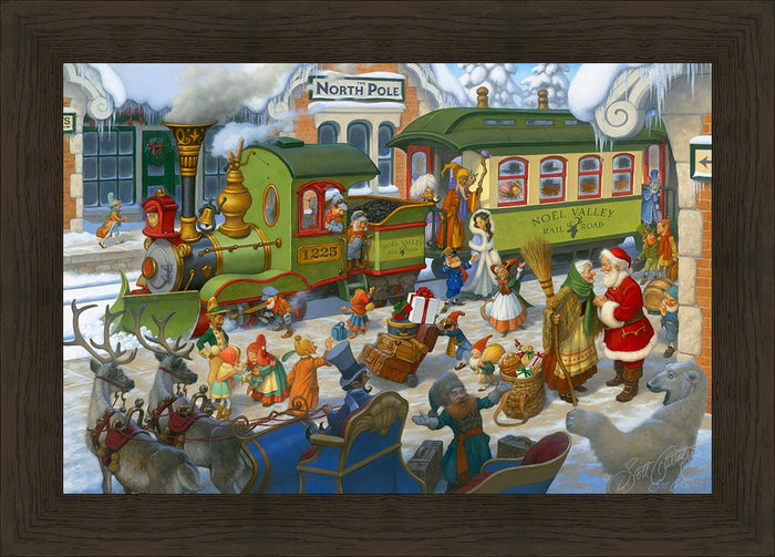 Open Edition Canvas / 36 X 24 / Brown 45 3/4 X 33 3/4