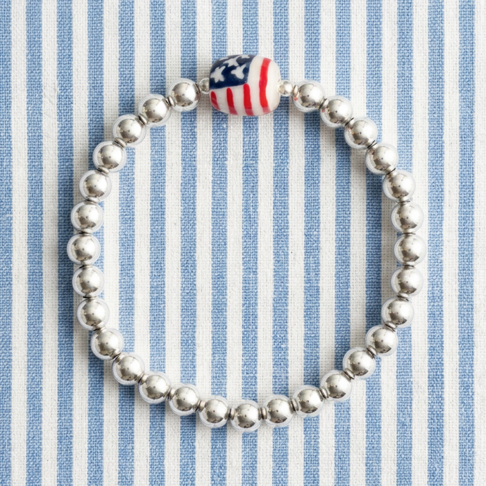Old Glory (Silver) Stacker