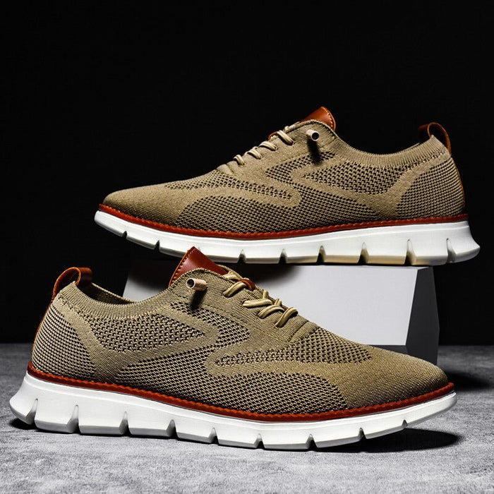 Oliver Breathable Oxford Sneakers  - By Qivii