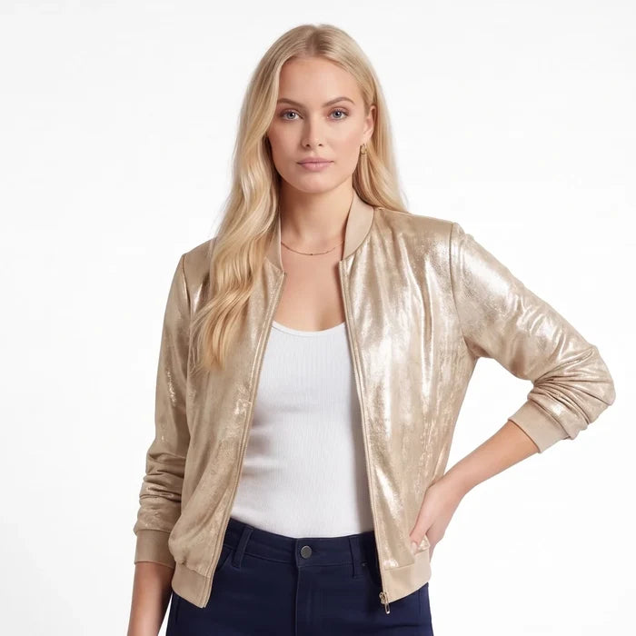 Olivia Zip-Front Jacket