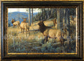 Out of Hiding – Framed Giclee Canvas by Hayden Lambson
