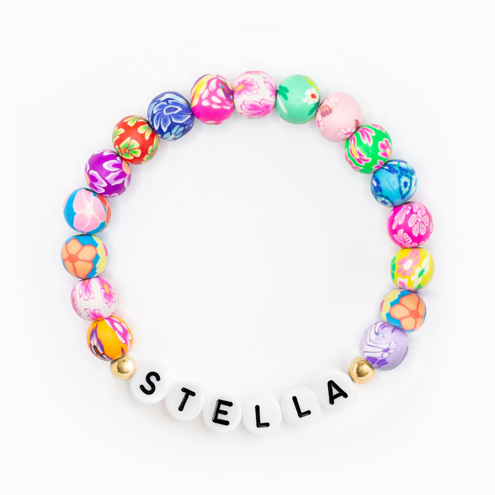 Patchwork Floral Bracelet