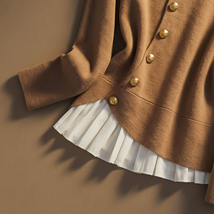 Pearl Couture Merino Wool Sweater  - By Qivii