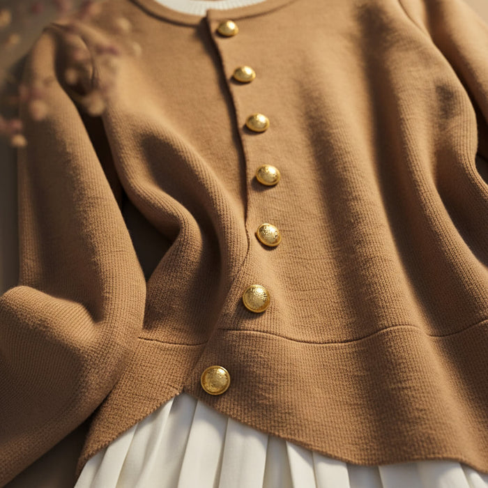 Pearl Couture Merino Wool Sweater  - By Qivii