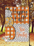 Personalized Pumpkin Garden Flag