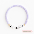 PRE-MADE  Lilac Bracelet