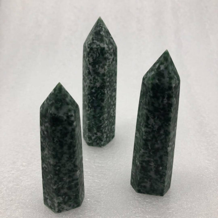 Qinghai Quartz Point Tower 2-3.6in -Wholesale Crystals