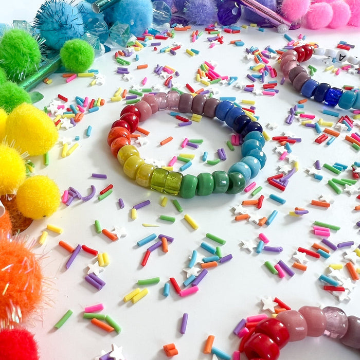 Rainbow Puff Stacker