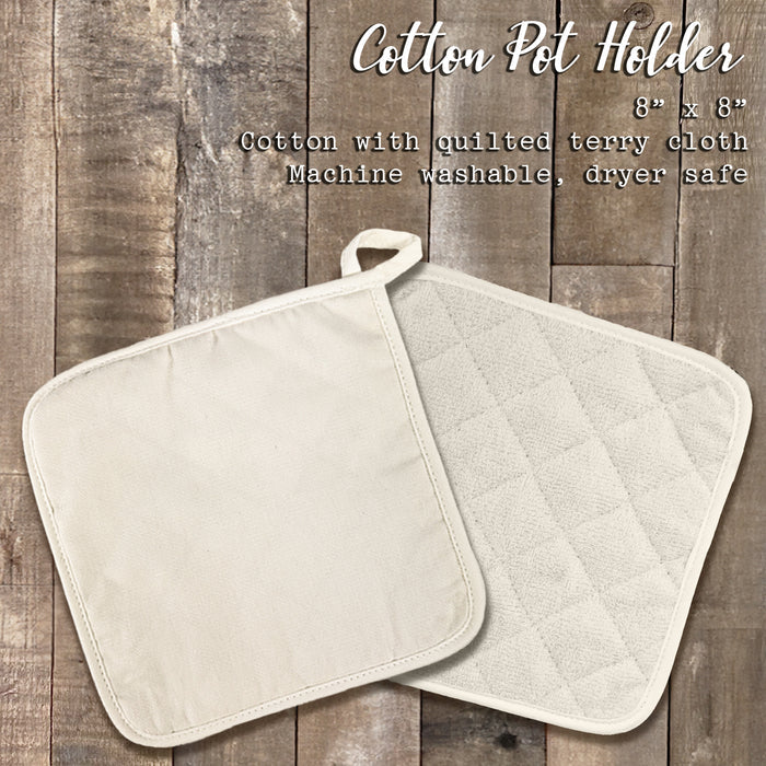 Rise and Shine Rooster - Cotton Pot Holder