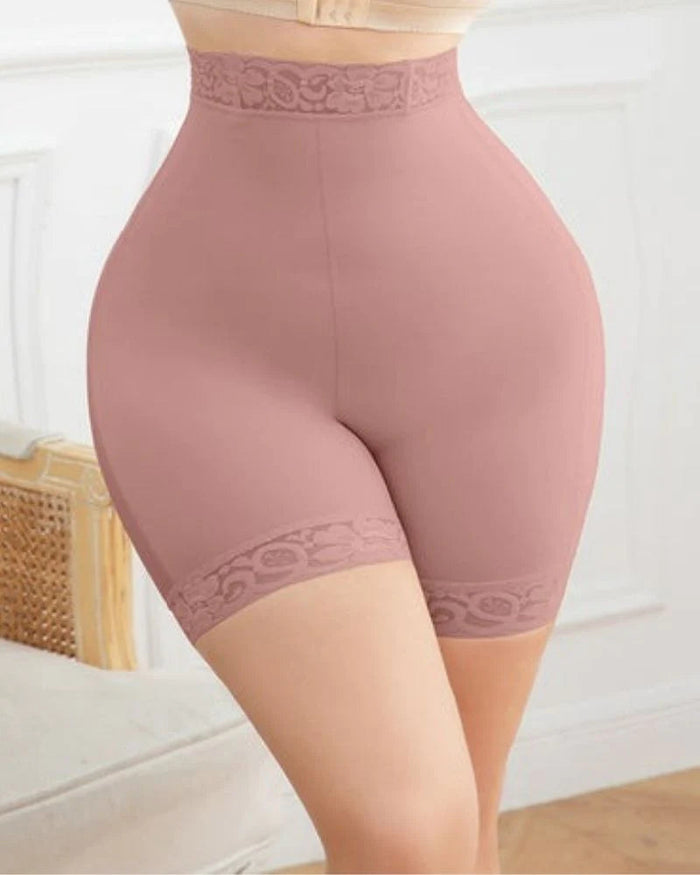 Rosybrown Slimming Butt Lifter Control Panty Underwear Shorts - By Qivii