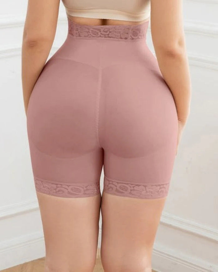 Rosybrown Slimming Butt Lifter Control Panty Underwear Shorts - By Qivii