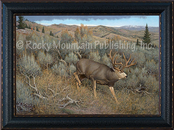Sagebrush Escape – Framed Giclee Canvas by Hayden Lambson
