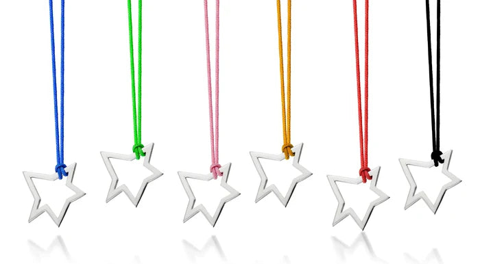 Serena Van Rensselaer Jewelry - Necklace - "Étoile" Open Star (Silver) #LPP33s