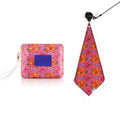 Magnetic Towels in Set of 2: Big Floral Magnetic Golf Towel and Golf Accessory Bag by Birdie Girl Golf
