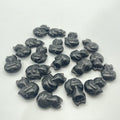 Sliver Obsidian Fox Pendant Wholesale -Wholesale Crystals