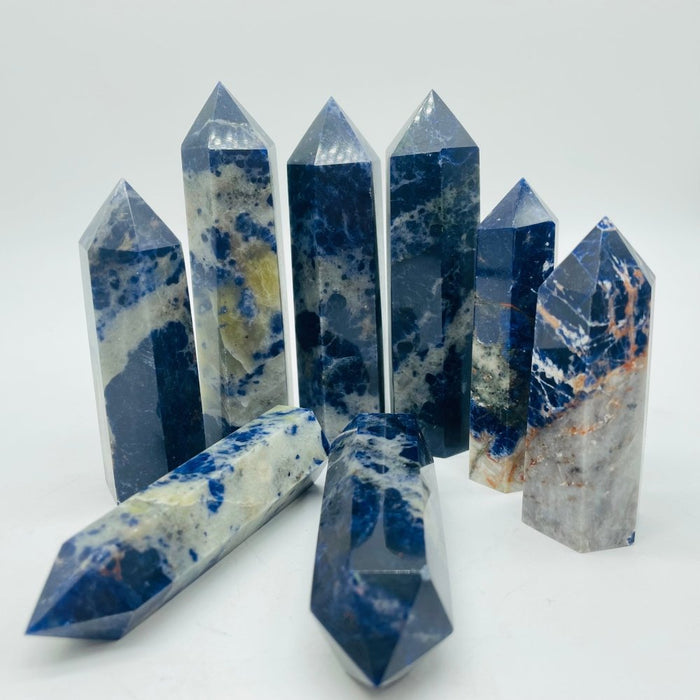 Sodalite Point Tower Wholesale -Wholesale Crystals