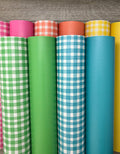 Spring Splendor Gingham and Matching Solid Set