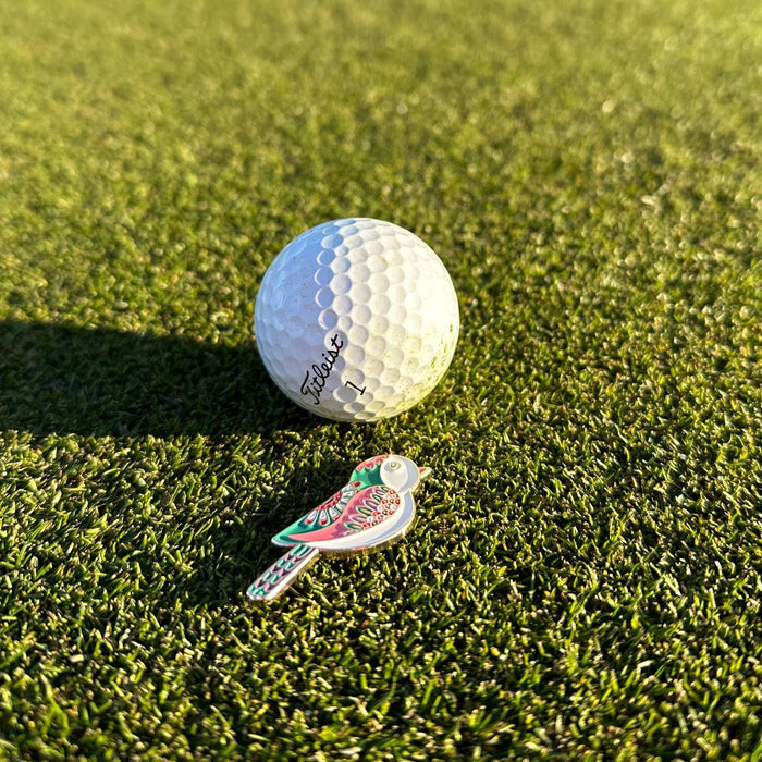 Golf Ball Markers in Sweet Spot Women's Golf Ball Marker Collection (set of 4) by Birdie Girl Golf