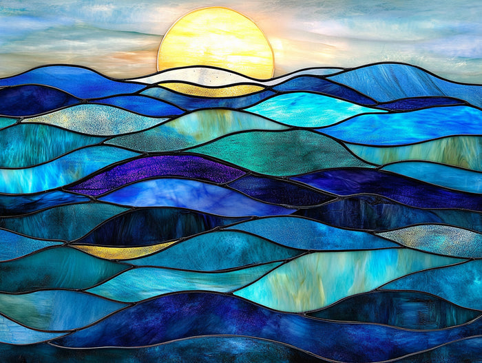 The Serene Whispering Waves