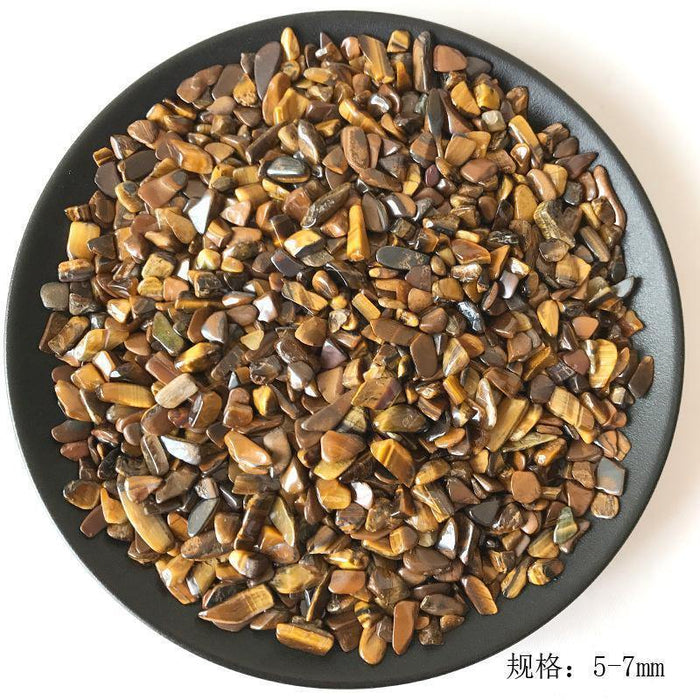 Tiger Eye Gravel Chips -Wholesale Crystals