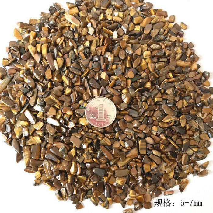 Tiger Eye Gravel Chips -Wholesale Crystals