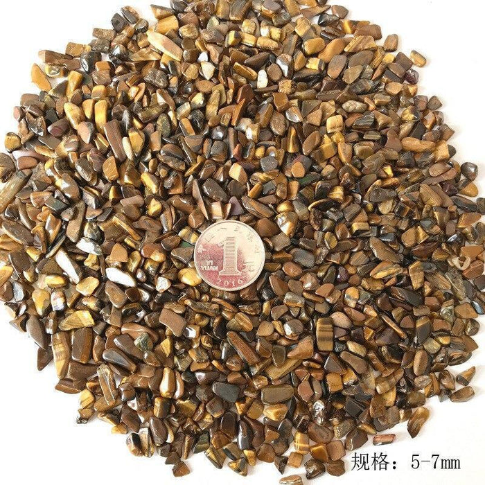 Tiger Eye Gravel Chips -Wholesale Crystals