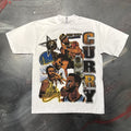 Vintage Demand Steph Curry Baby Faced Assassin Tee - White: True to size, 65 oz 100% cotton, shrink free, jumbo print, made in Los Angeles
