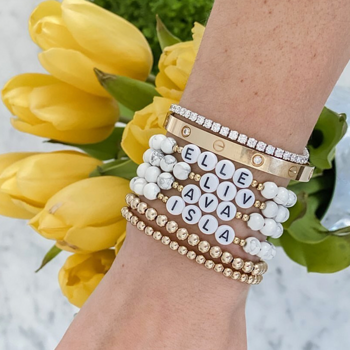 White Marble Bracelet