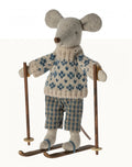 Winter mouse with Ski set DAD